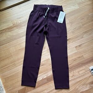 NWT Lululemon On The Fly 7/8 Pant